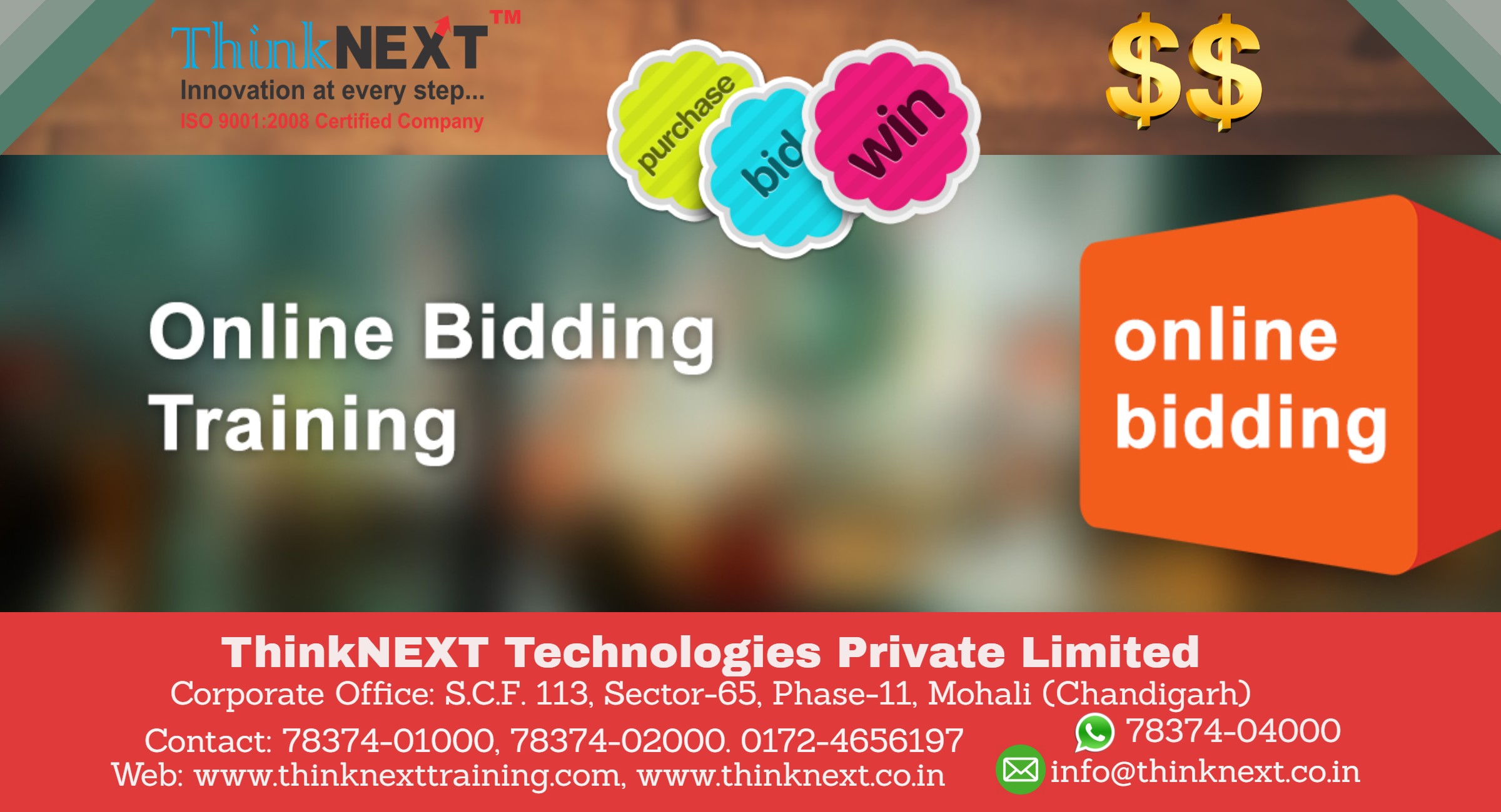 Online Bidding Freelancing Training in Chandigarh ThinkNEXT Technologies