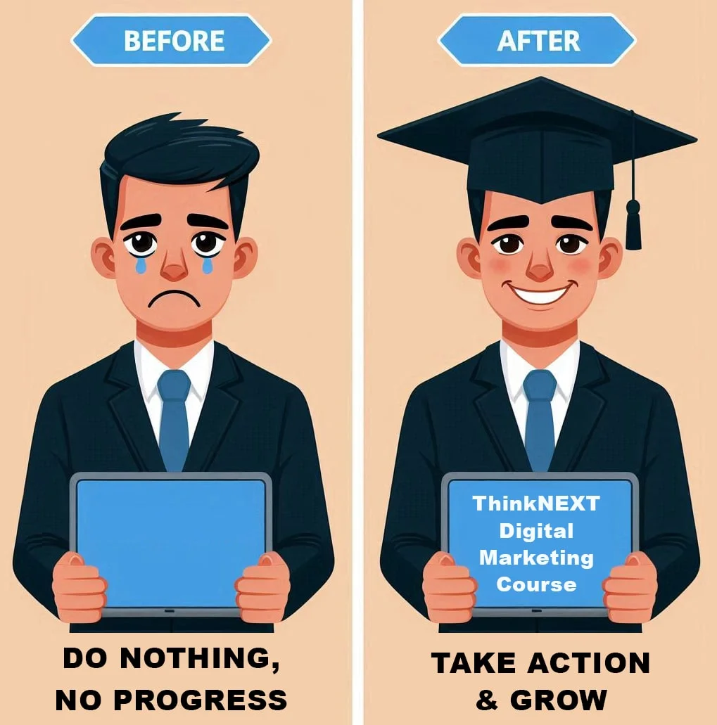 Before joining and after joining Digital Marketing Course in Chandiggarh