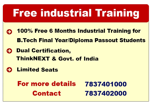 Free Industrial Training in Chandigarh