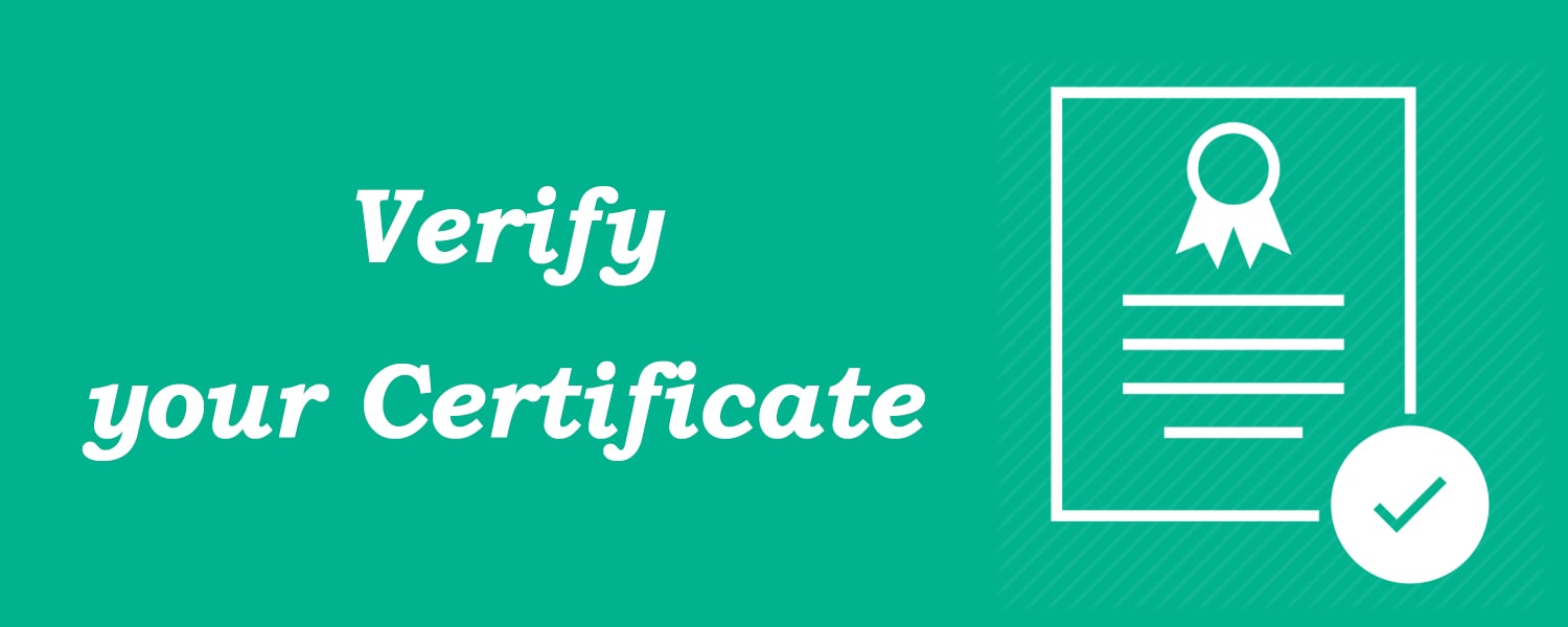 Verify Certificate