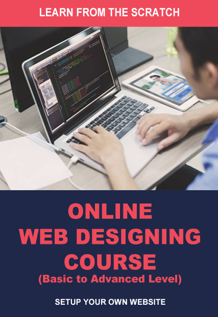 online web designing course